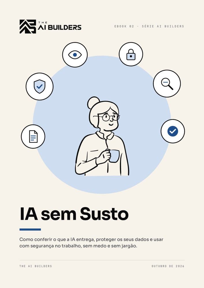 Capa do ebook IA sem Susto